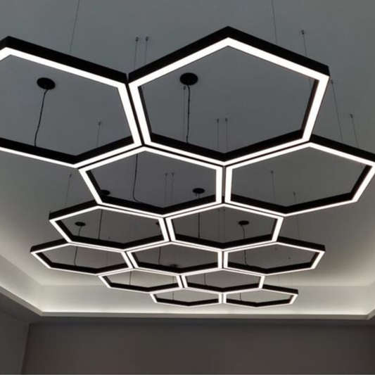 Hexagon LED garage/ceiling light
