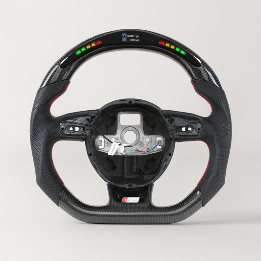 Audi RS LED Carbon Steering Wheel – C7 Platform (2012–2016) | OBD2 Display