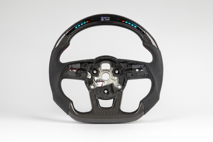 Audi RS LED Carbon Steering Wheel – 2017–2020 | OBD2 Shift Display