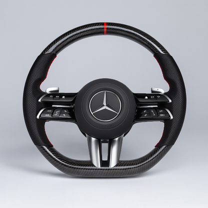 Mercedes-Benz AMG Carbon Fiber Steering Wheel – 2021+ Platform (W213 / W206 / W223)