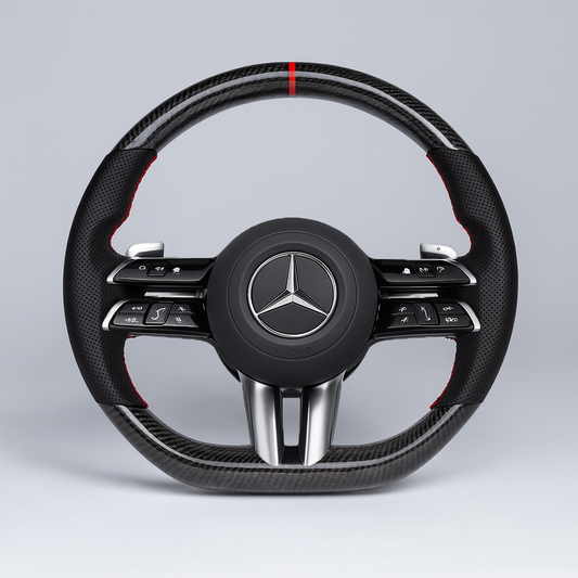 Mercedes-Benz AMG Carbon Fiber Steering Wheel – 2021+ Platform (W213 / W206 / W223)
