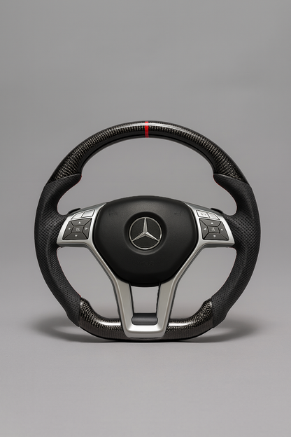 Mercedes-Benz AMG Carbon Fiber Steering Wheel – W204 / W207 (2010–2013)
