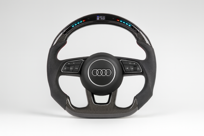 Audi RS LED Carbon Steering Wheel – 2017–2020 | OBD2 Shift Display