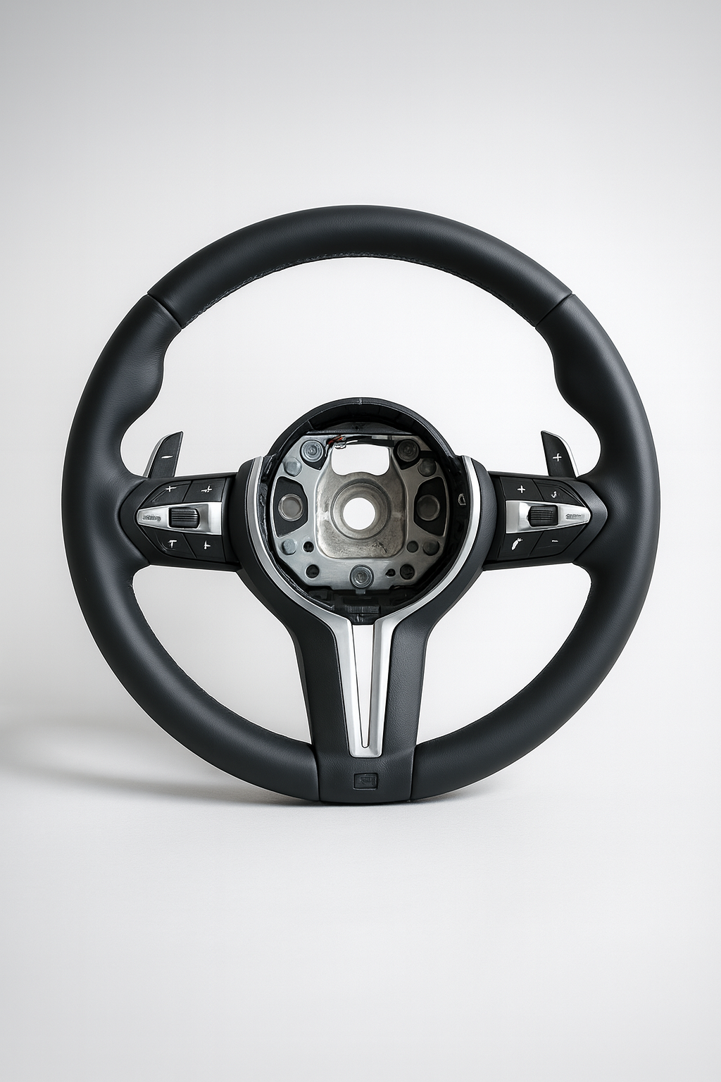 BMW M Performance Leather Steering Wheel – F30 Platform (2012–2019) | Tricolor Stitching