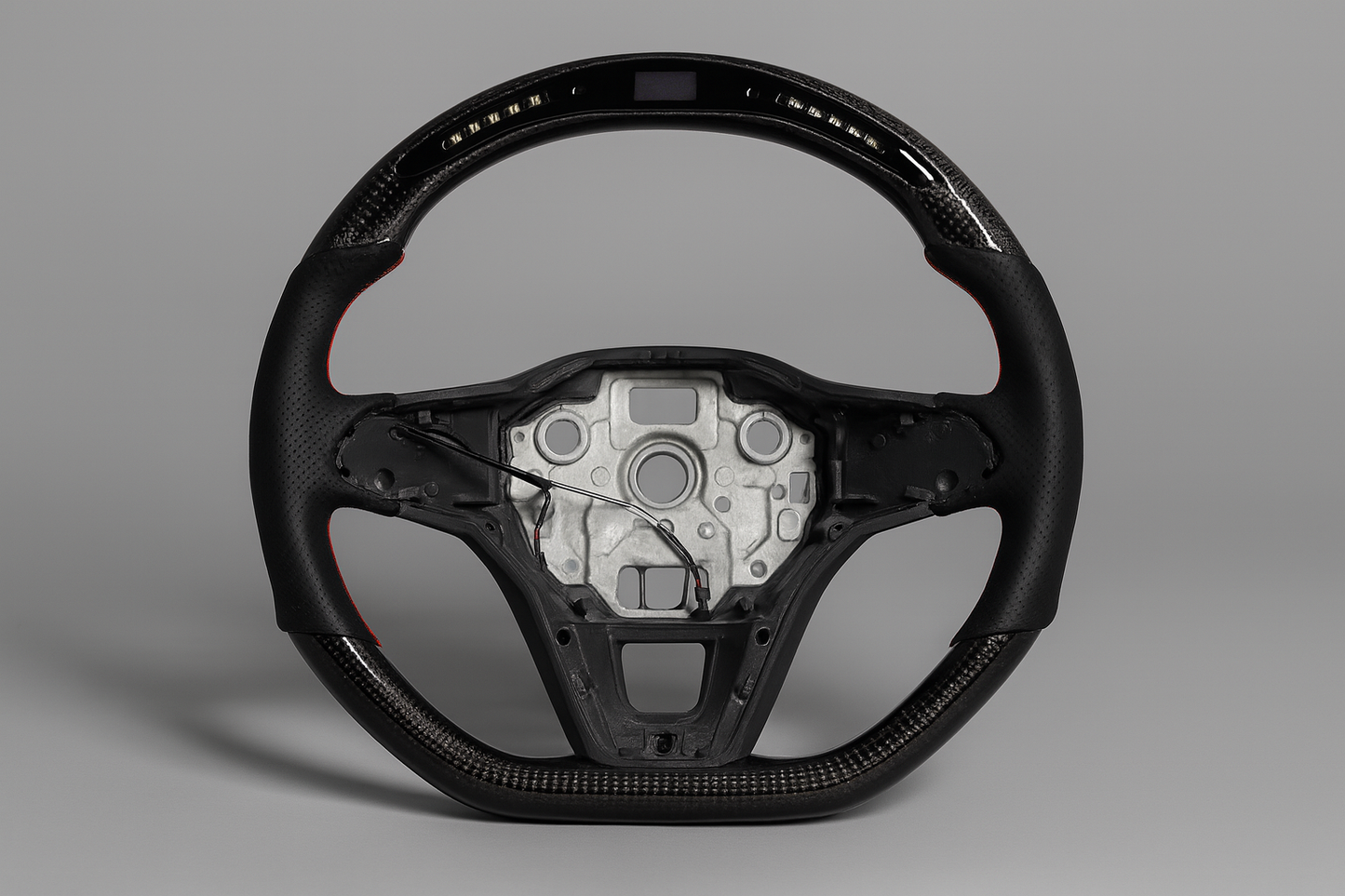 Volkswagen Golf 8 GTI / R LED Carbon Steering Wheel (2020–2024) | OBD2 Display