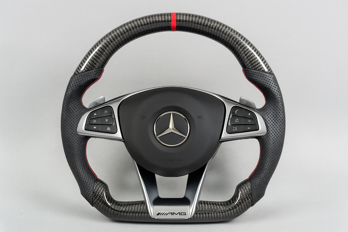 Mercedes-Benz Carbon Fiber Steering Wheel – W205 Platform (2015–2018)