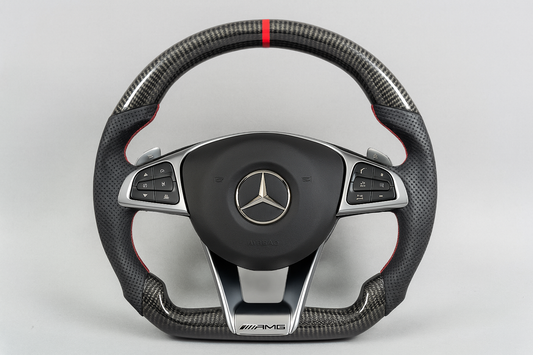 Mercedes-Benz Carbon Fiber Steering Wheel – W205 Platform (2015–2018)