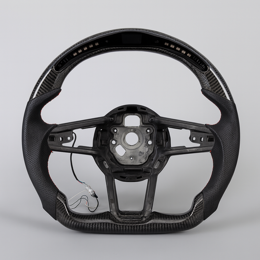 Audi R8 / TT RS LED Carbon Steering Wheel (2015–2023) | OBD2 Display