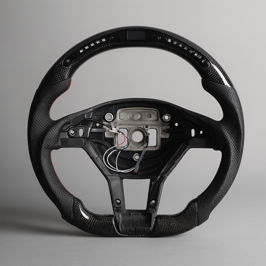 Mercedes-Benz AMG LED Carbon Steering Wheel – W176 / W204 Platform (2012–2015)